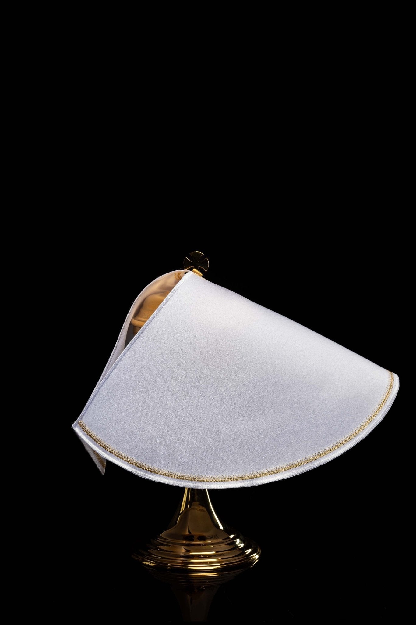PAX motif tin veil KWE/002/C/04 45cm BIAŁY - CHASUBLES.COM