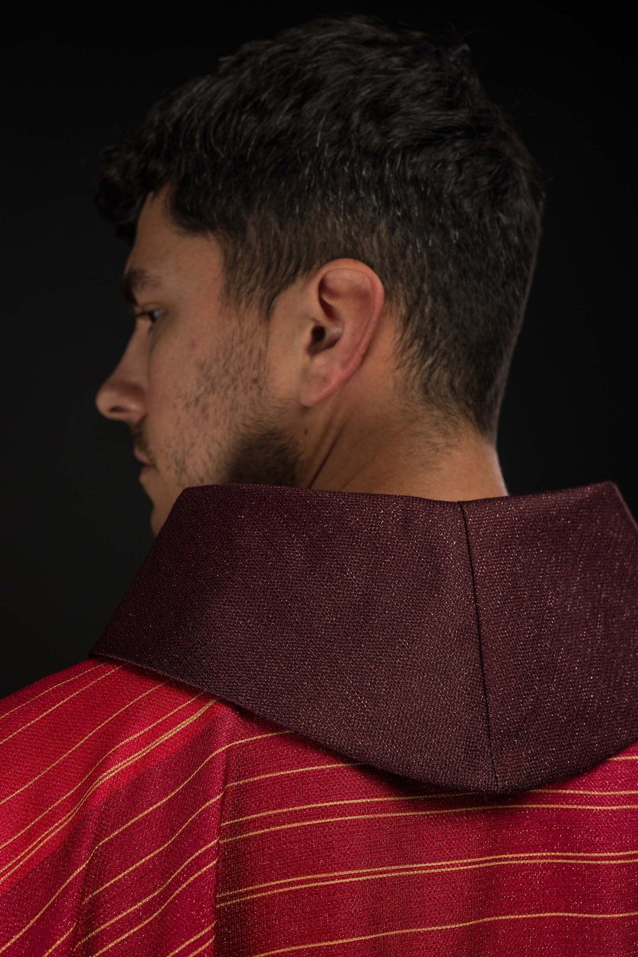 Printed Chasuble with Jerusalem Cross – Red KOD/7001/02/40 - CHASUBLES.COM