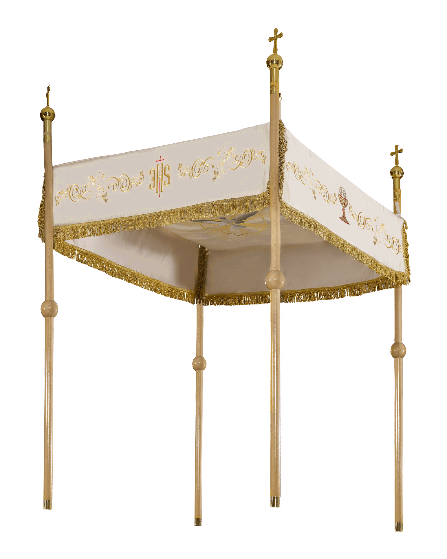 Processional canopy with modern embroidery KBA/009 140*160 - HAFTINAUSA.COM