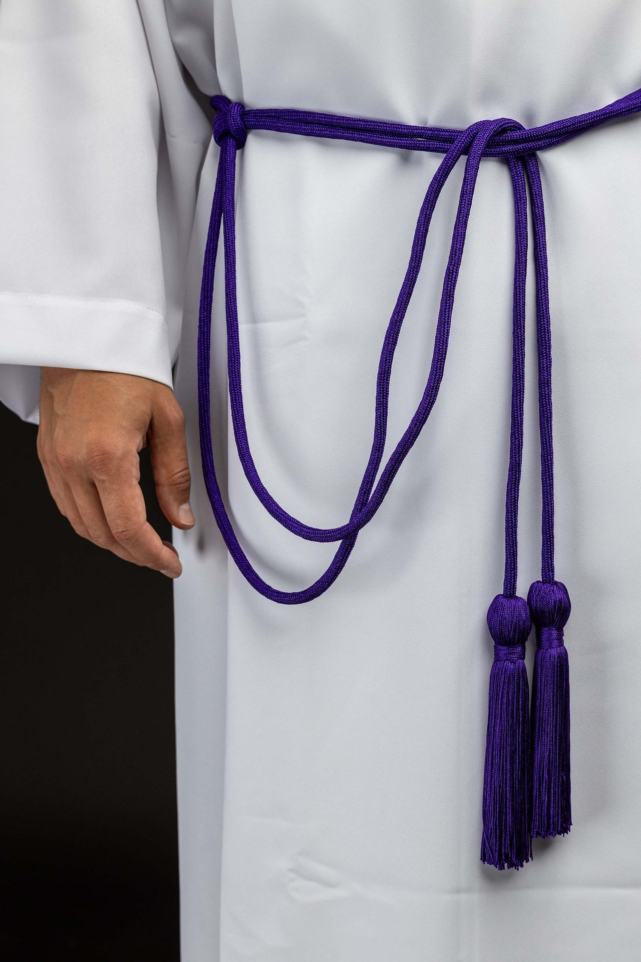 Purple Liturgical Cincture CIN/813 - CHASUBLES.COM