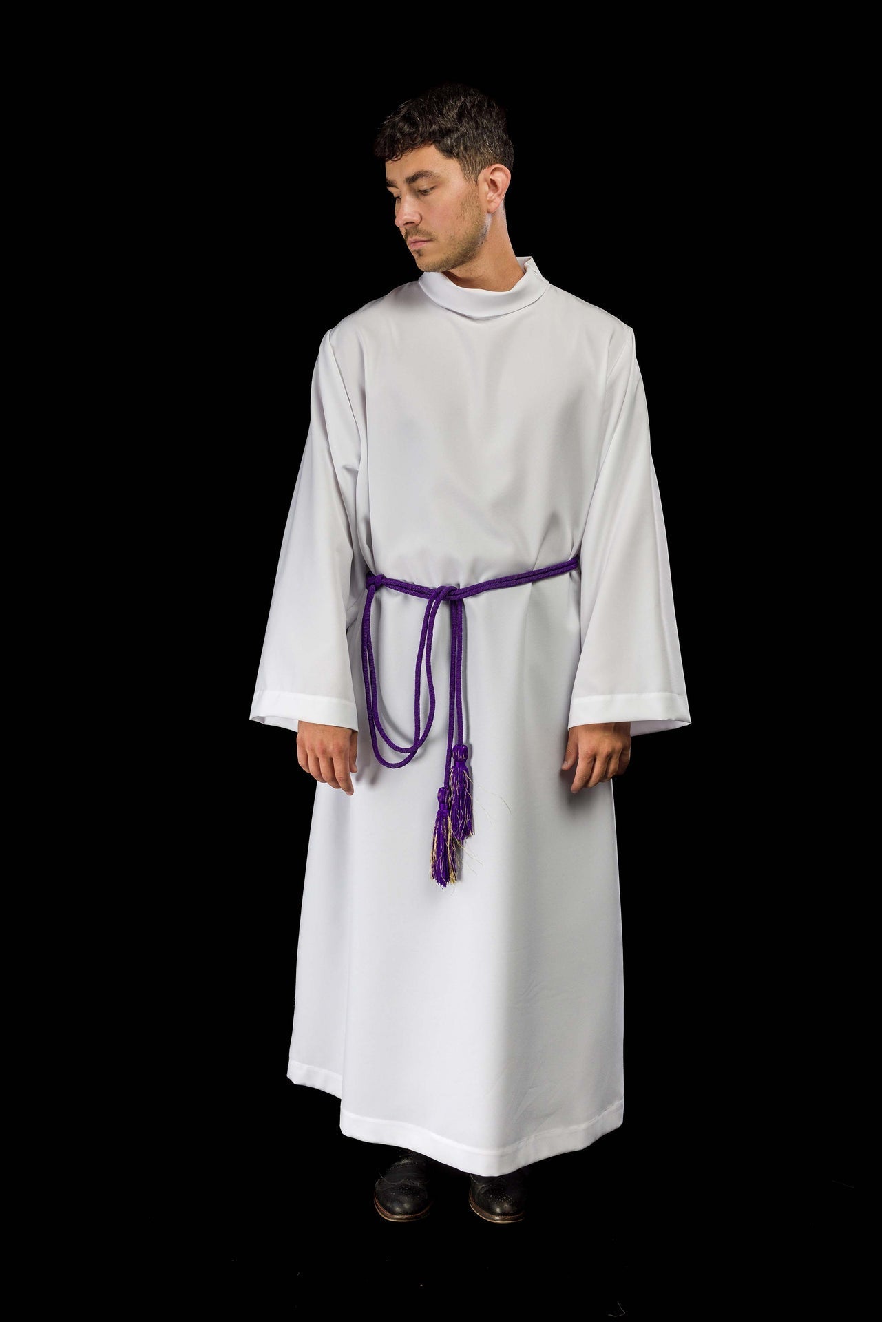 Purple Liturgical Cincture Premium CIN/809 - CHASUBLES.COM