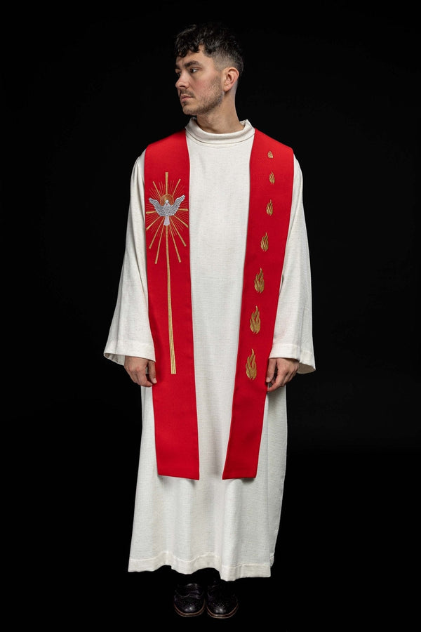 Red Holy Spirit Stole
