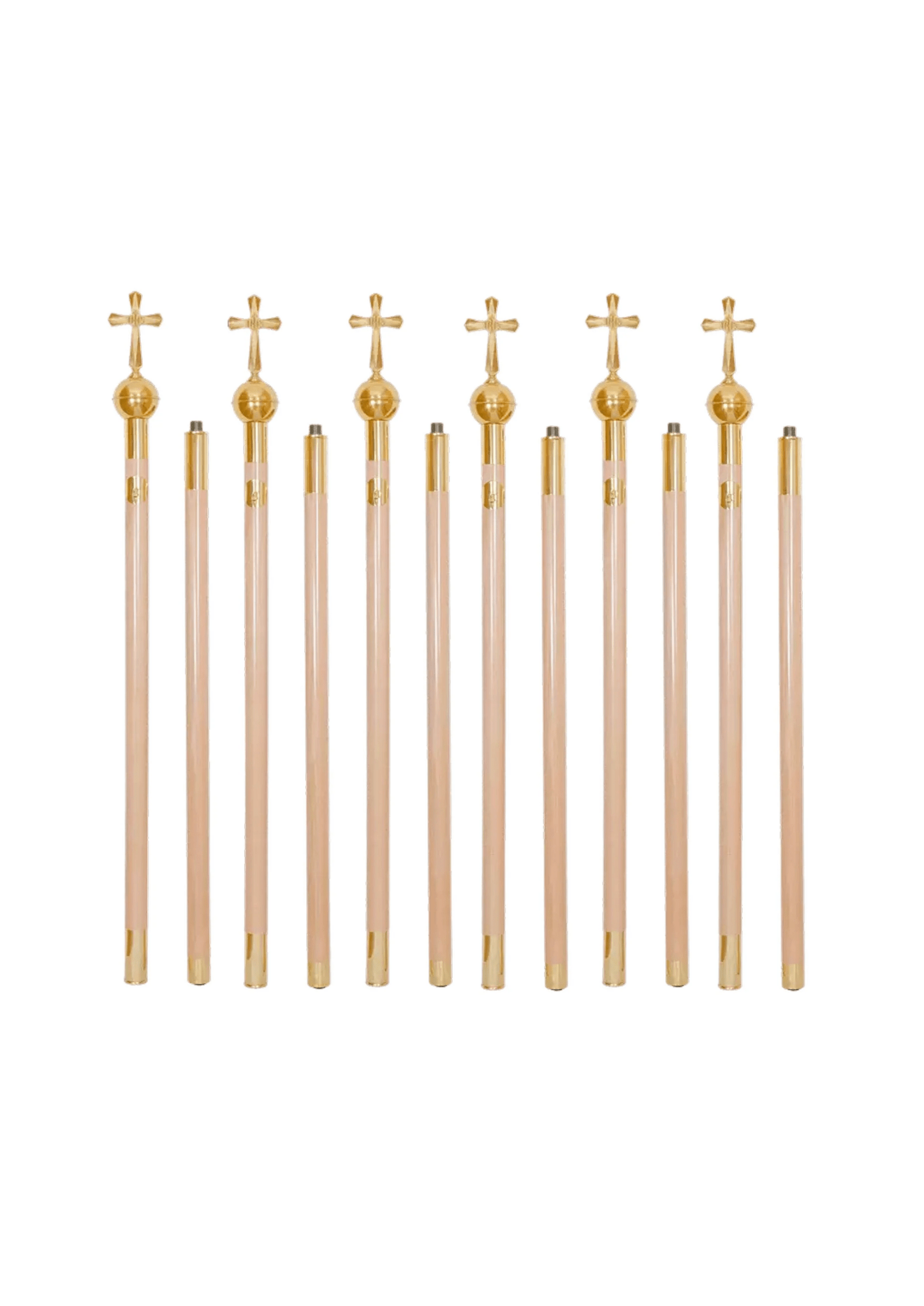 Twisted canopy poles (6 pcs) DRZ/005 - HAFTINAUSA.COM